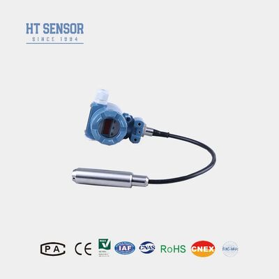 316L Stainless Steel IP68 Waterproof 4-20mA Output Liquid Level Transmitter Pressure Transducer for Fuel and Water