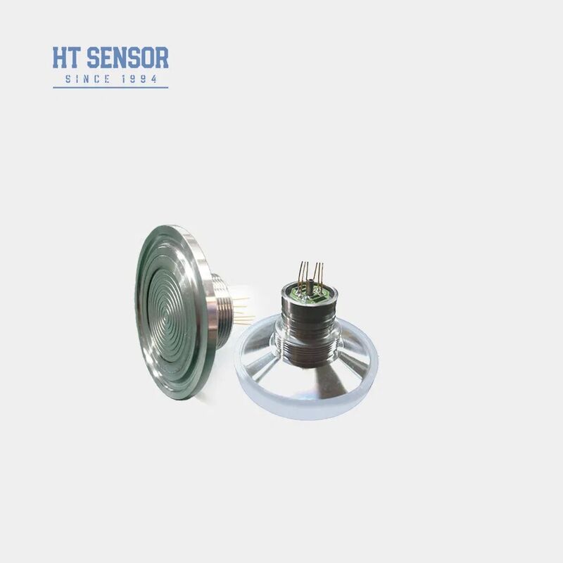 HT-IQ 50.4mm Big Diaphragm Silicon Piezoresistive Pressure Sensor Introduction Flush Sensor Core