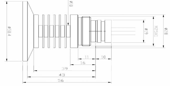 HT-IQT Transducteur de pression au silicium Flange facile à nettoyer Capteur de température haute pression 3