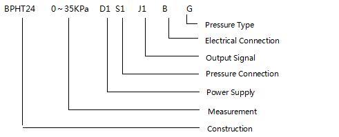 Détecteur de pression de diaphragme à décharge ODM 0~35Kpa~35MPa Transmetteur de pression de silicium diffusé 2