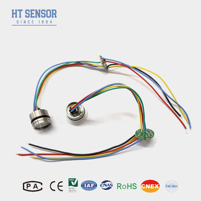 Capteur de pression de silicium diffusé piezoresistant à haute sensibilité de 19 mm